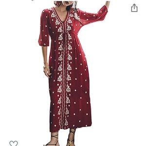 Boho maxi NWT